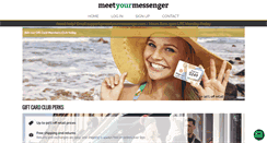 Desktop Screenshot of meetyourmessenger.com